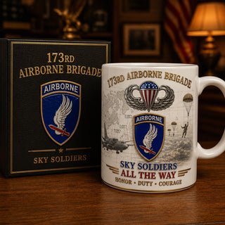 🪂U.S. Army Airborne Units “All the Way” Tribute Mug