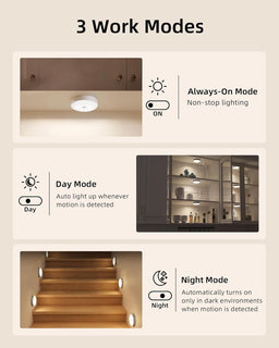 FlexiLight - Adjustable White & Color LED Pucks