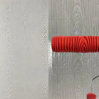 💥💥New products 52% OFF💥embossing texture pattern paint roller for wall decoration