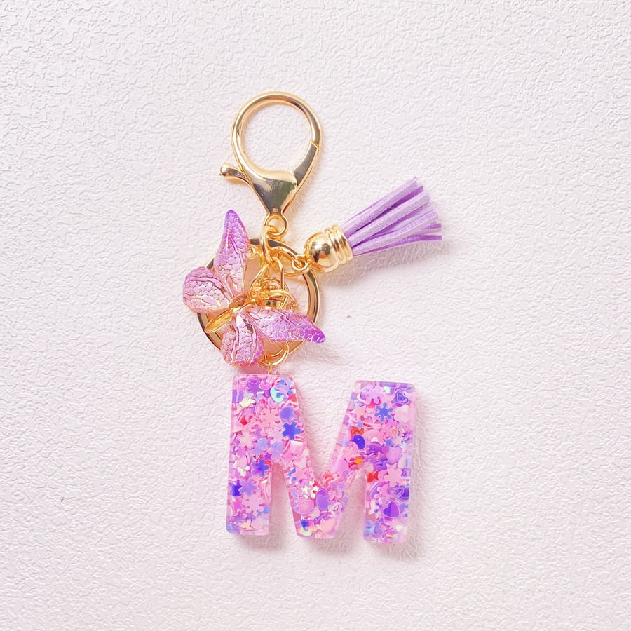 CharmKey – Personalized Initial Letter Keychain