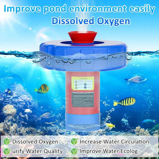 AquaFlow – 1HP High-Performance Pond Aerating Fountain