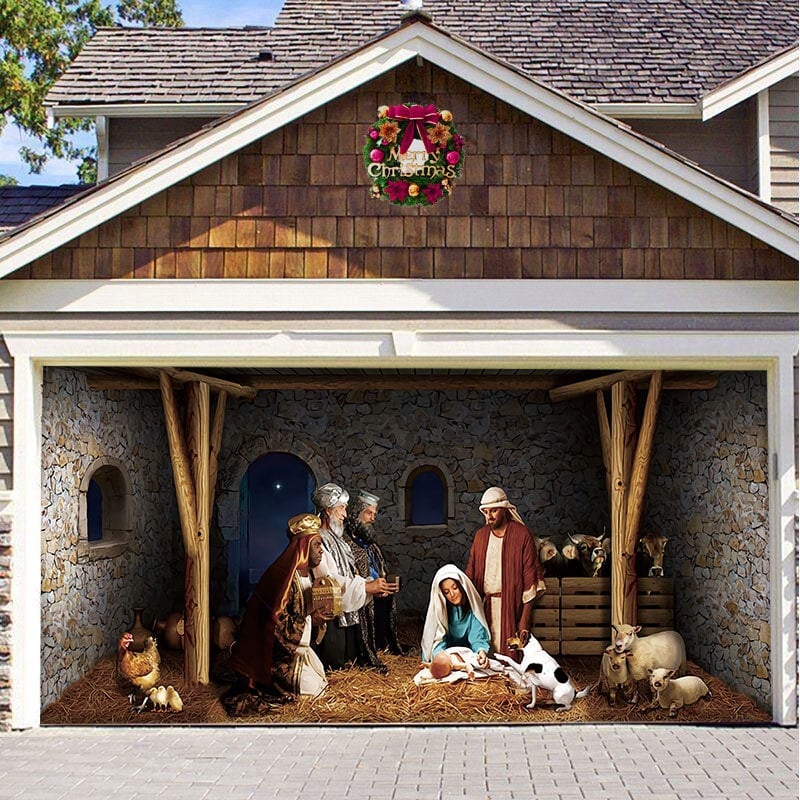 MerryDoor - Reusable Garage Decoration