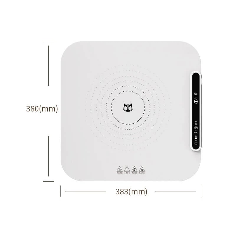 Foldable Silicone Fast Heating Food Electric Warming Tray marnetic