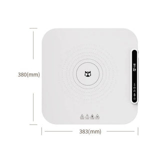 Foldable Silicone Fast Heating Food Electric Warming Tray marnetic