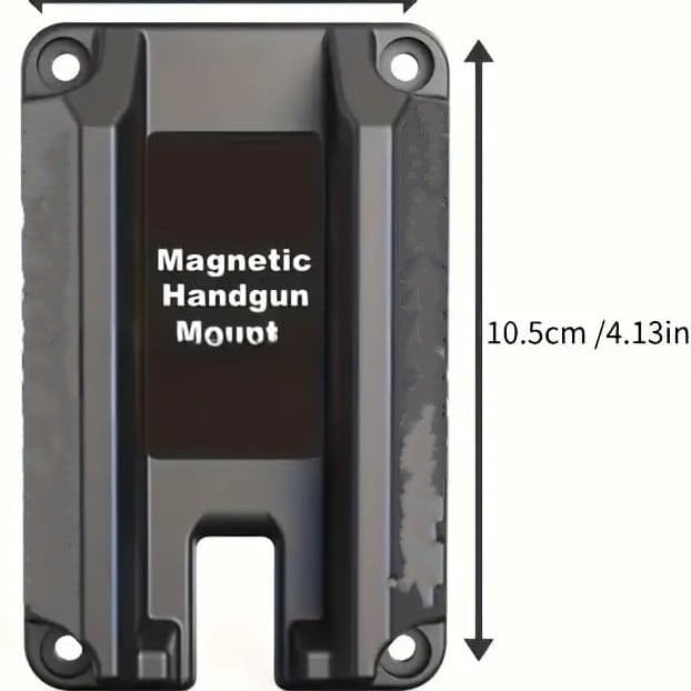 Magnetic Handgun Mount - Your Ultimate Secure Storage Solution