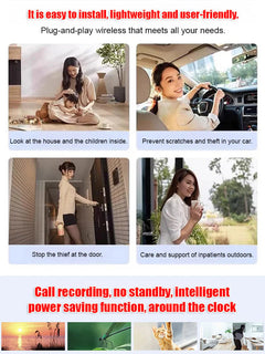 DarkSight – HD Night Vision Mini Camera for 24/7 Monitoring