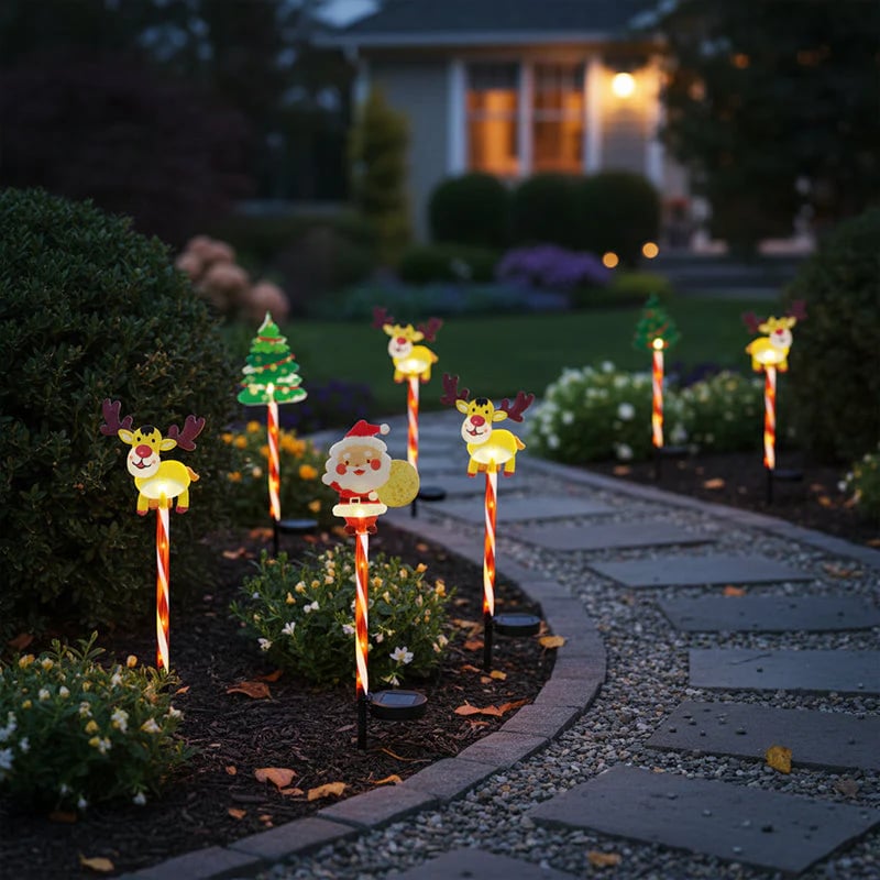 TwinkleMotion – 6-Pack Moving Christmas Lights