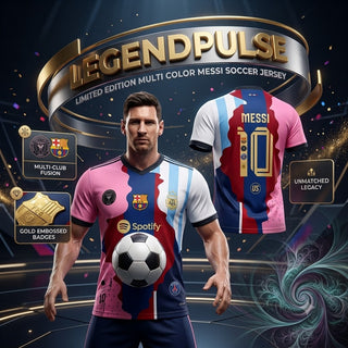 LegendPulse – Limited Edition Multi Color Messi Soccer Jersey
