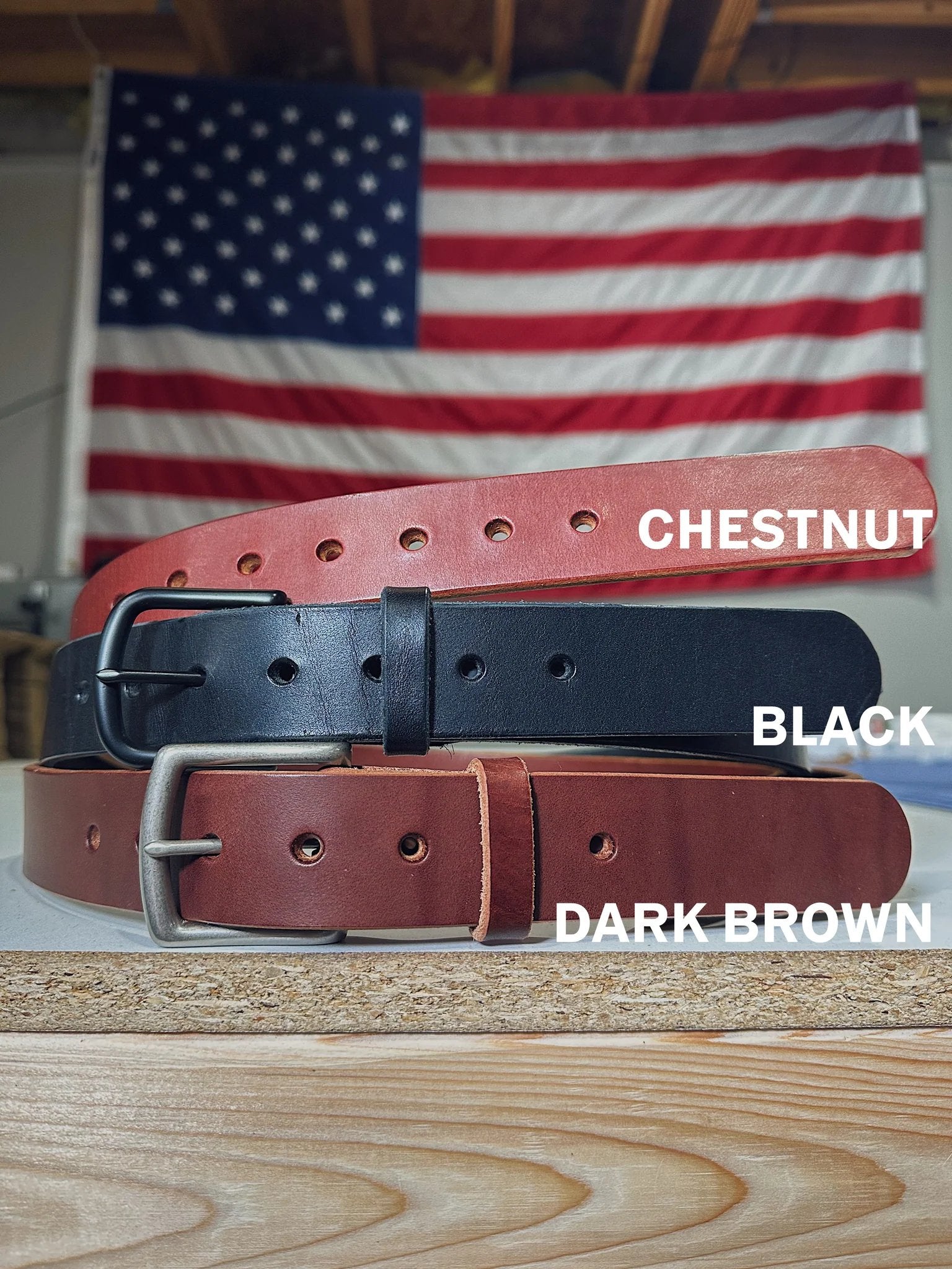 TRUEGRIT - Classic Hand-Stitched Leather Belt of Unmatched Strength