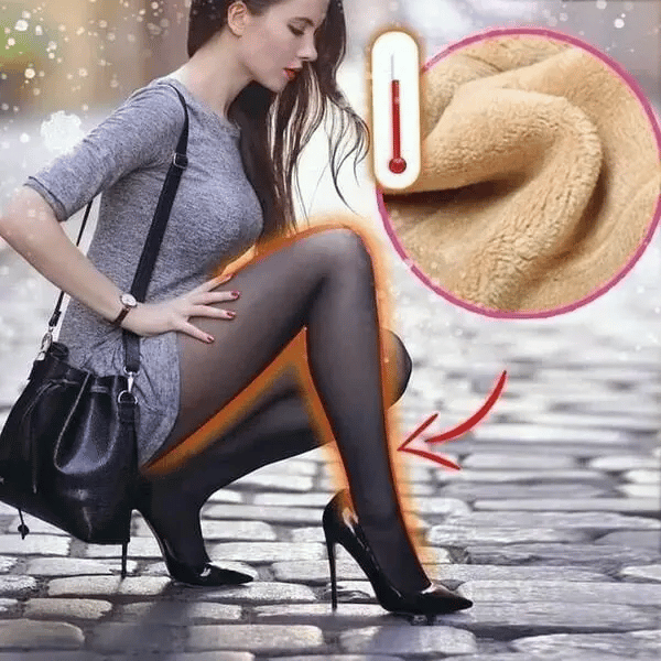 Sculpt & Snuggle - High-Waist Winter Pantyhose