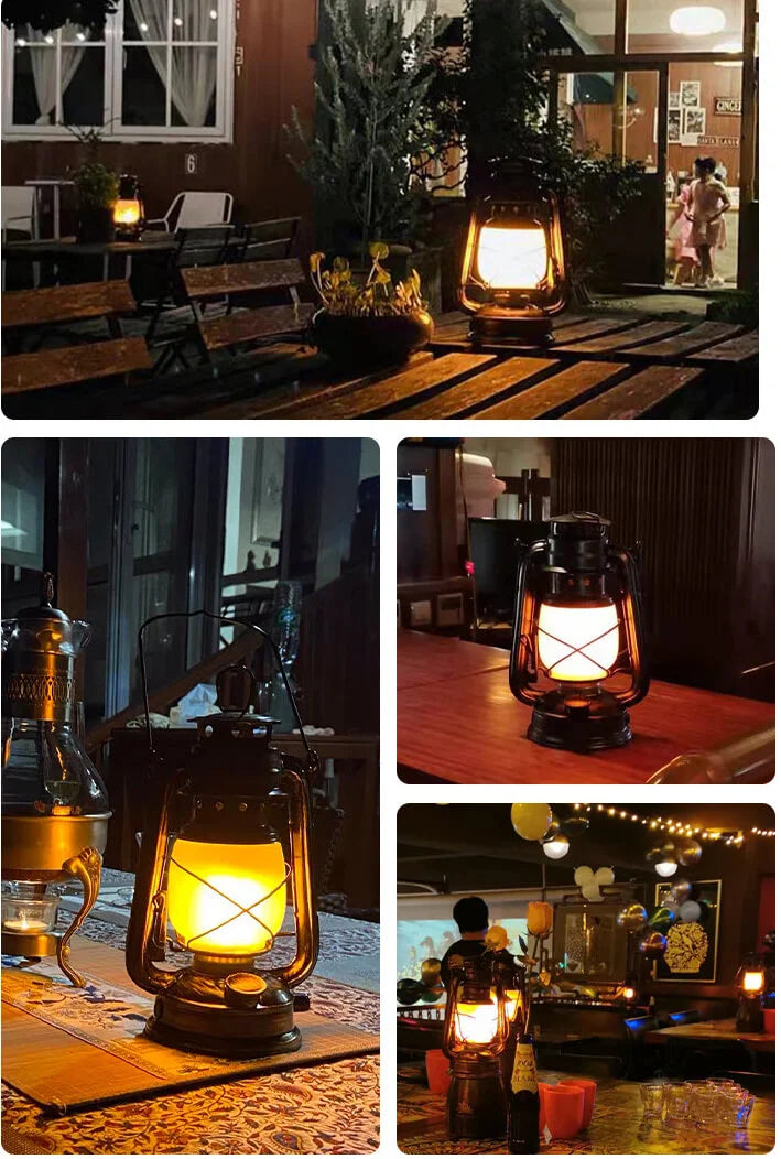 LumaVintage – Decorative LED Kerosene-Style Lamp
