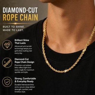 Brilliant Twisted Rope Necklace