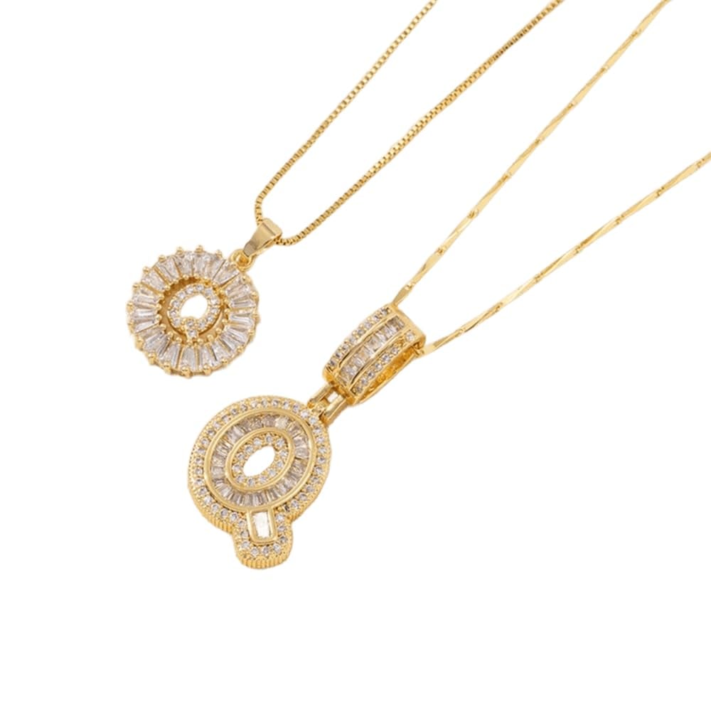 SignatureShine - Elegant Crystal Necklace Gift Set