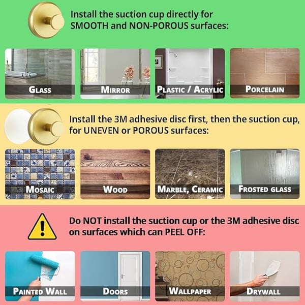 GripHook – Upgraded Heavy Duty Suction Cup Hooks