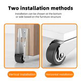 GlidePro – Long Bracket Swivel Castors