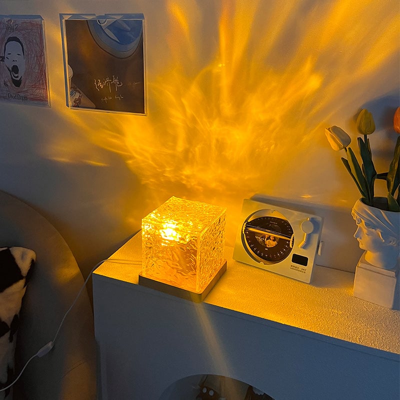 OceanGlow – Water Wave Ambient Lamp