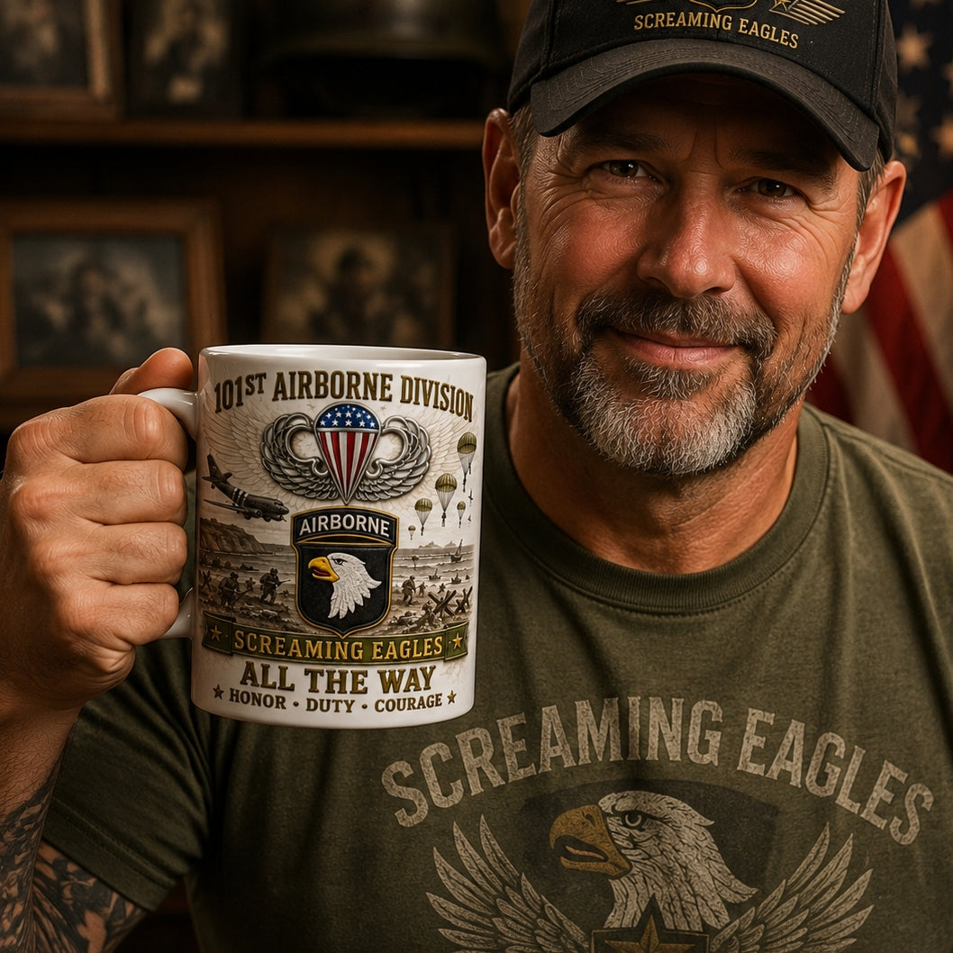 🪂U.S. Army Airborne Units “All the Way” Tribute Mug