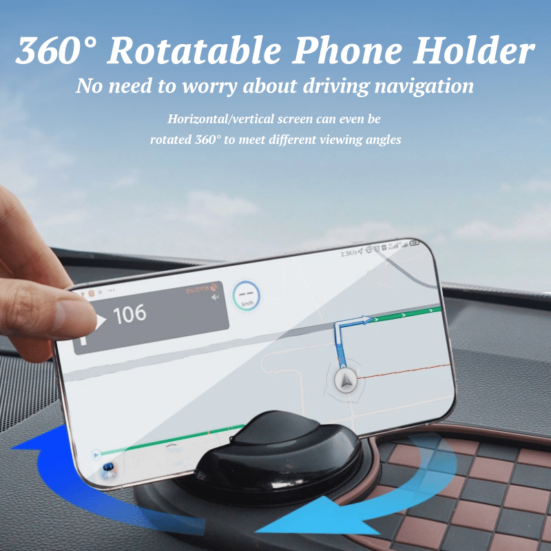 DriveGuard – Multifunction Car Mat with Phone Holder