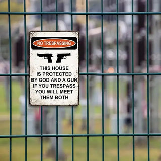 FaithGuard – Divine Protection Warning Sign