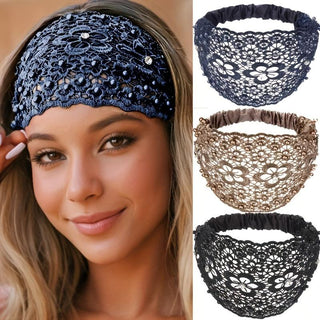Seraphina | Handcrafted Beaded Crown Headband