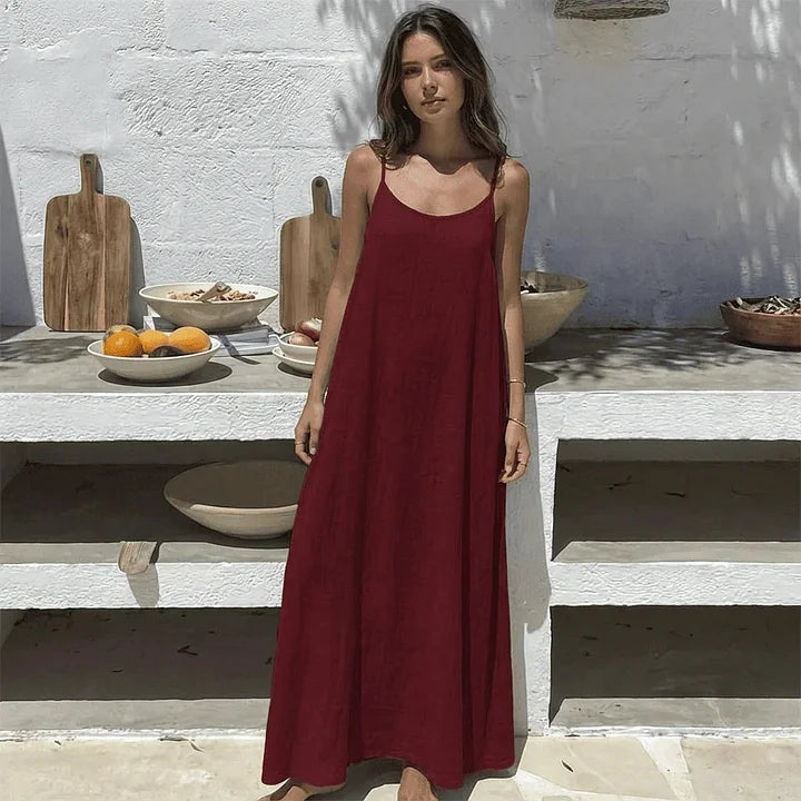TwilightElegance - Backless Silhouette Dress