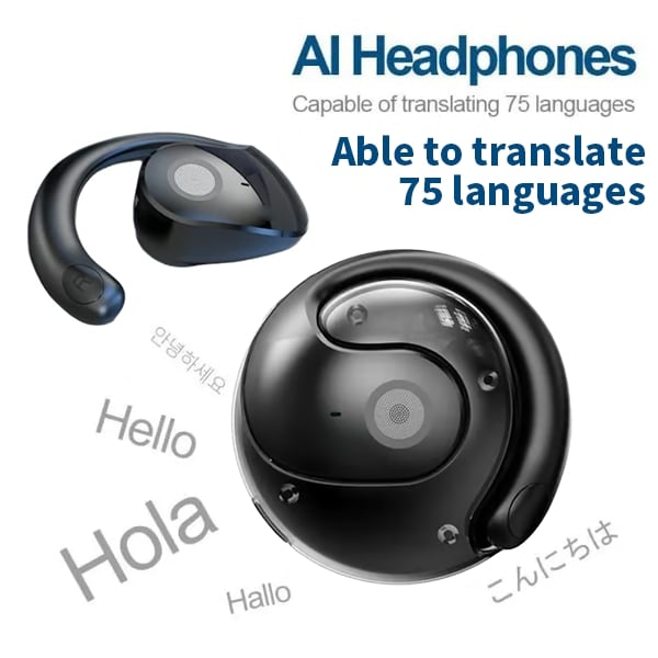 SpeakSync – Universal Language Wireless Earbuds
