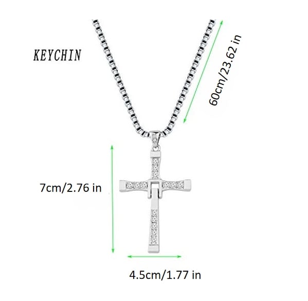 ValorCross - Premium Titanium Statement Necklace