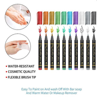 🔥Temporary Tattoo Markers for Skin