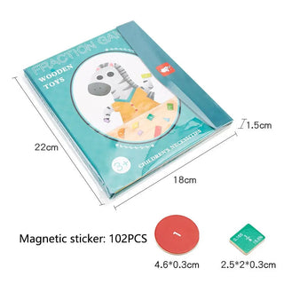 MagnaMath | Interactive Fraction Puzzle for Kids