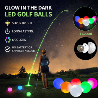 ⛳ Glow-On Impact LED Golf Balls