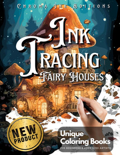 TraceBloom – Relaxing Ink Coloring Book