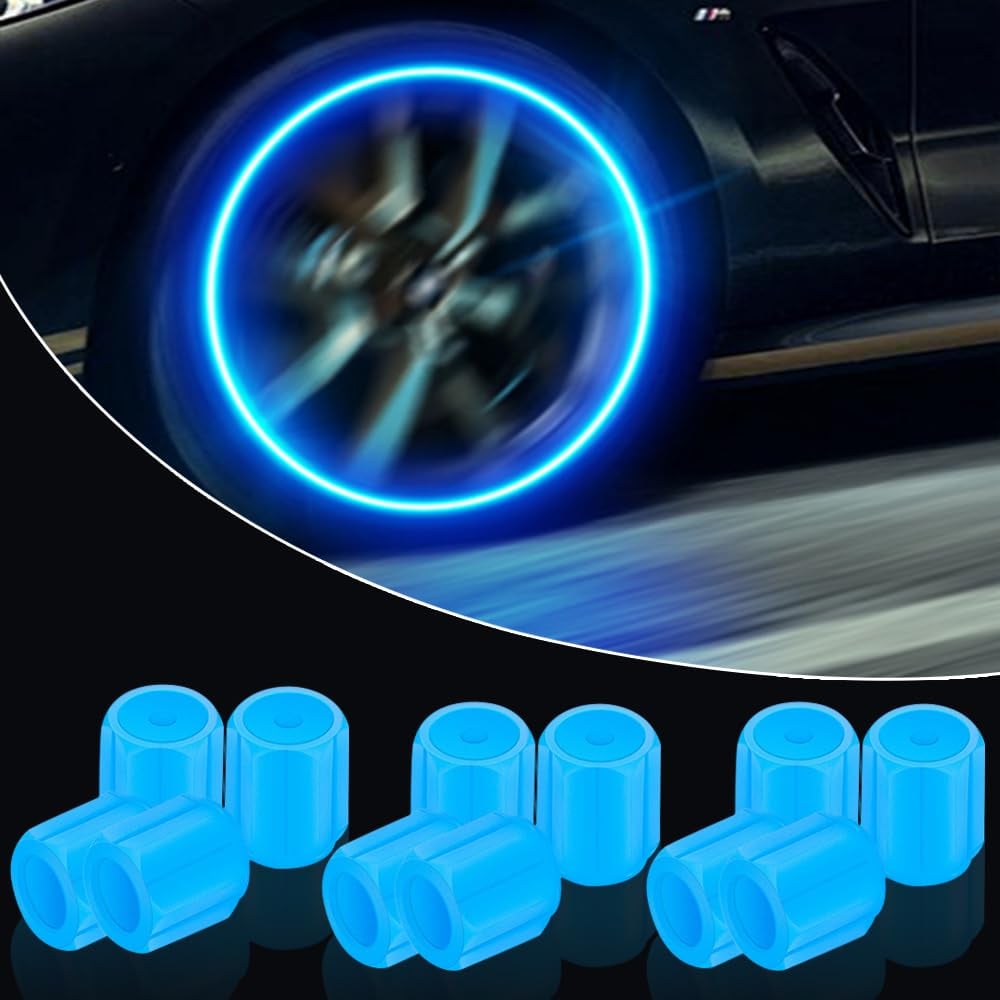 StellarSpin - Night-Glow Wheel Valve Covers