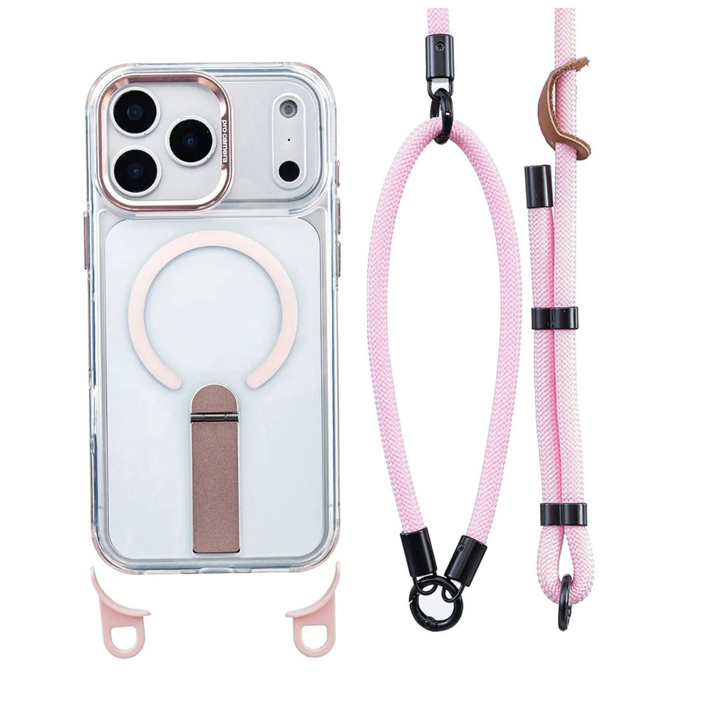 MagnaTether – Clear iPhone Case With Detachable Lanyard