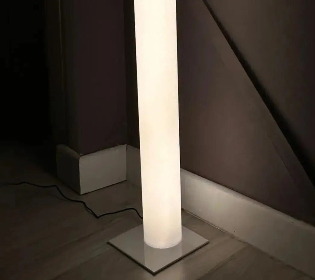 🚬 Cigarette Tube Shaped Marlboro Style Floor Lamp | Retro Industrial Novelty Ambient Light