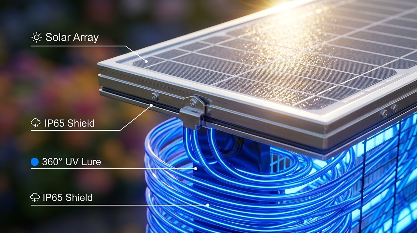 Aless Solar Bug Zapper