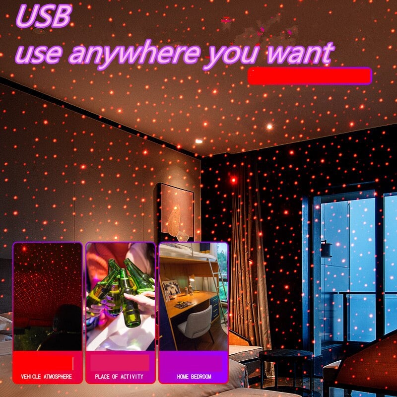 NebulaVibe - Color-Changing Star Lamp