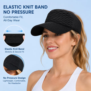 BreezeShade – Women's Open-Top Sun Protection Cap