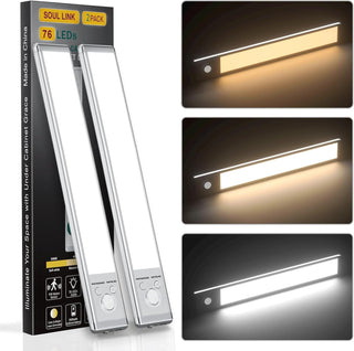 BrightStep – Rechargeable Motion-Activated Cabinet Light