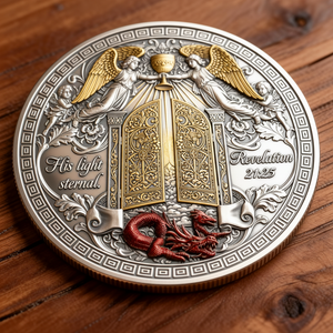 🏆Flash Sale 60% OFF - “The Lord Is a Warrior” – Faith & Victory Commemorative Coin ⚔️✝️