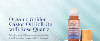 RoseCalm - Organic Castor Oil with Rose Quartz Touch