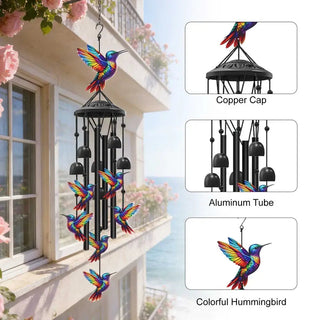 HummingAura – Vintage Colorful Wind Chime