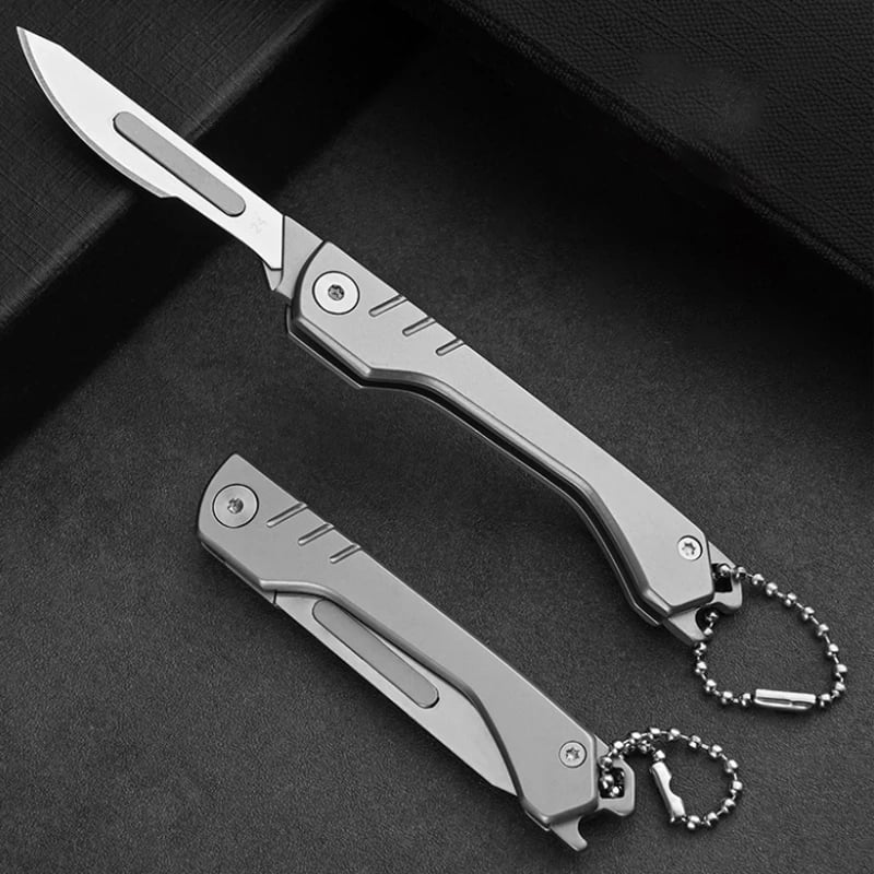 BladeSwift - Folding Scalpel Knife + 10 Replaceable Blades