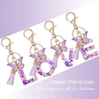 CharmKey – Personalized Initial Letter Keychain
