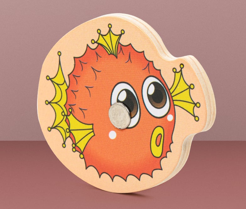FishyCatch - Montessori Magnetic Fishing Game