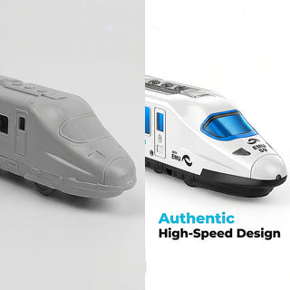 TurboTrack – Interactive Electric Bullet Train Adventure Toy