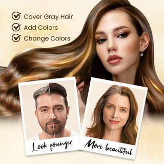 LuxeTone - Salon-Inspired Hair Dye Shampoo