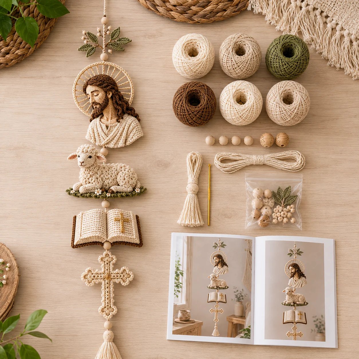 FaithNest – Blessed Faith Hanging Cascade