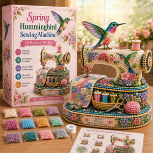SpringBloom – 3D DIY Hummingbird Sewing Machine