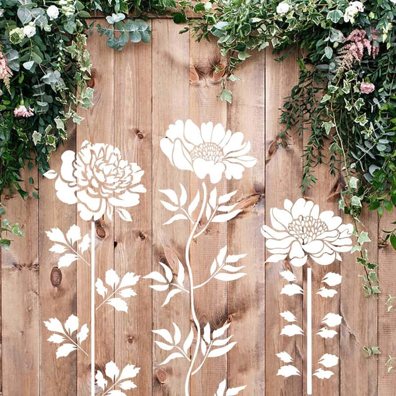 BloomCraft | Reusable Decorative Flower Stencil Set