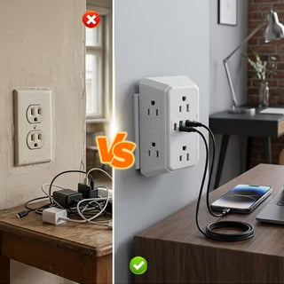 PowerLink | 6-Outlet Multi Plug Extender